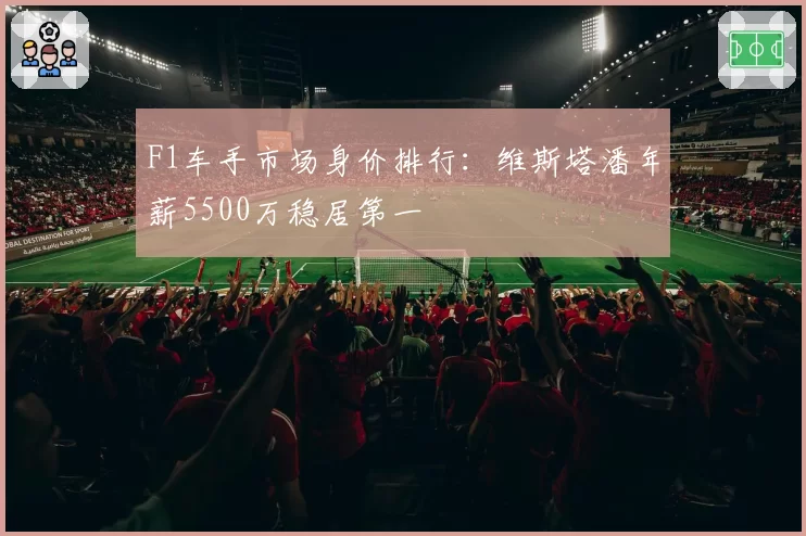 F1车手市场身价排行:维斯塔潘年薪5500万稳居第一