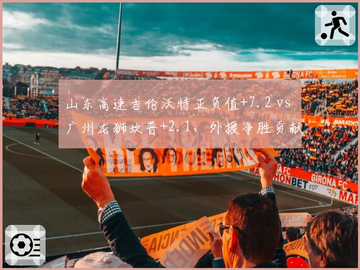 山东高速吉伦沃特正负值+7.2 vs 广州龙狮坎普+2.1，外援净胜贡献值分化加剧